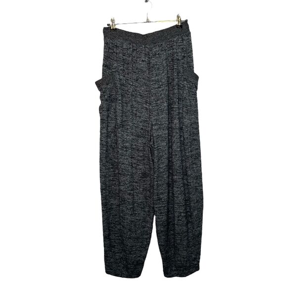 Saturday Sunday Anthropologie Wide Leg Soft Harlem Lounge Pants Gray Oversize XS - Picture 4 of 8